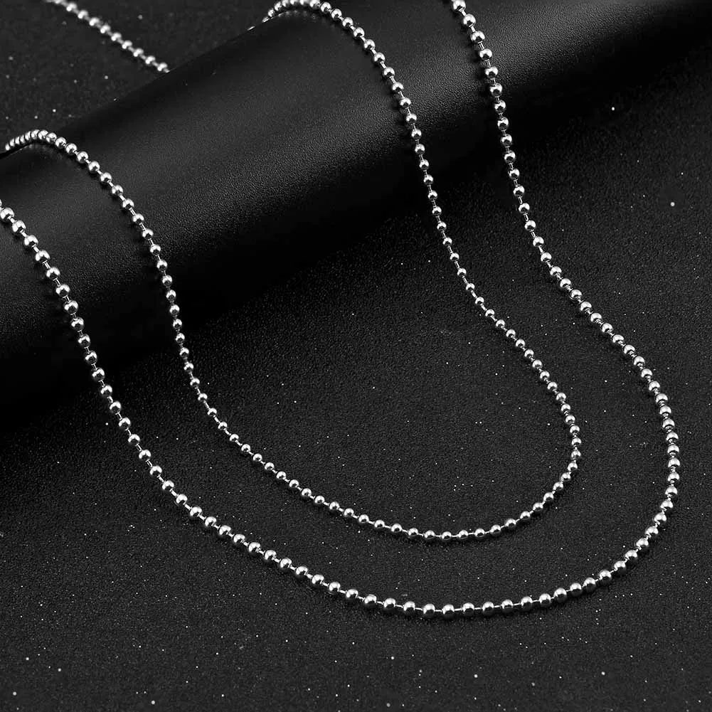 Sterling Silver White Gold Plated Rhodium Plated Silver Plated Simple Style Plating Geometric Necklace