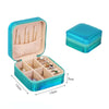 Pu Leather Basic Daily Solid Color Jewelry Boxes