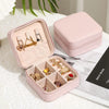 Pu Leather Basic Daily Solid Color Jewelry Boxes