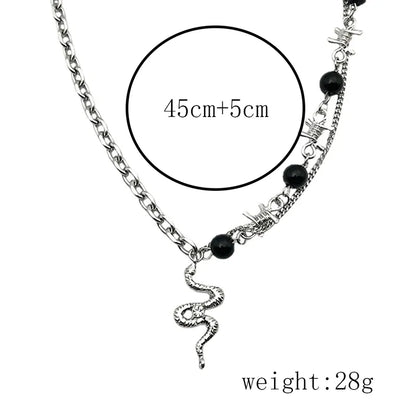 Streetwear Animal Alloy Inlay Rhinestones Women'S Pendant Necklace