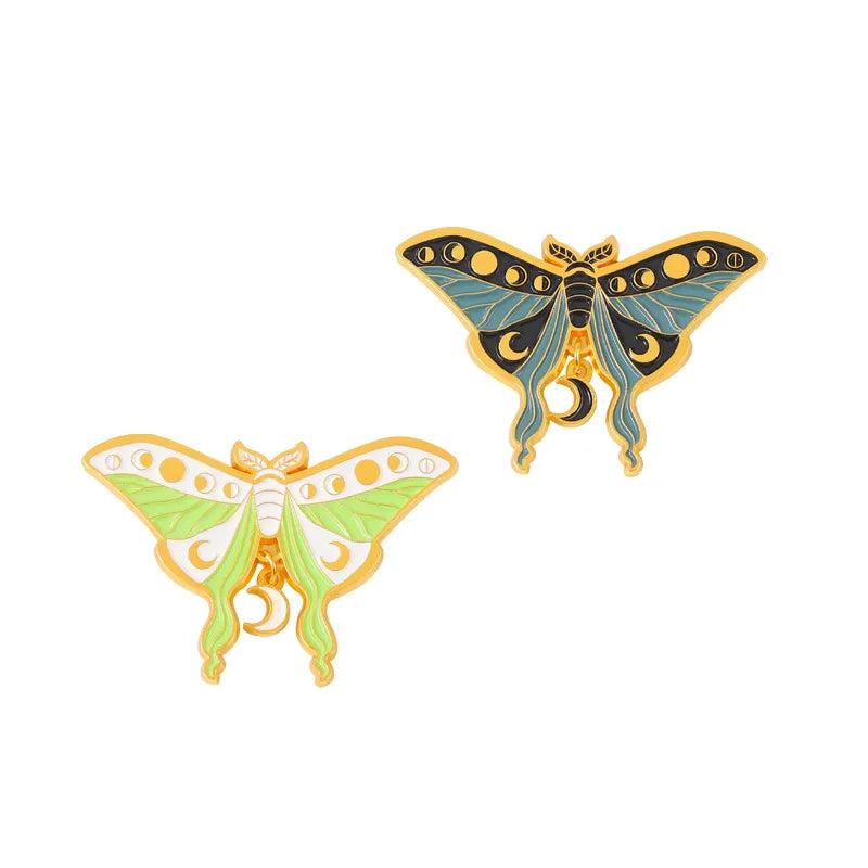 Streetwear Butterfly Alloy Plating Unisex Brooches