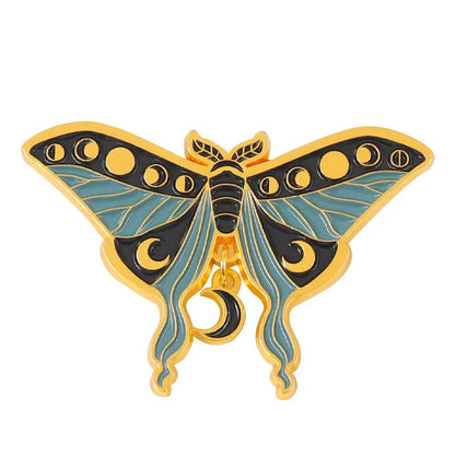 Streetwear Butterfly Alloy Plating Unisex Brooches