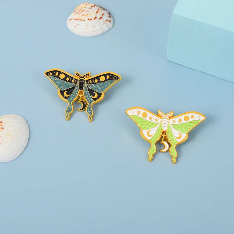 Streetwear Butterfly Alloy Plating Unisex Brooches