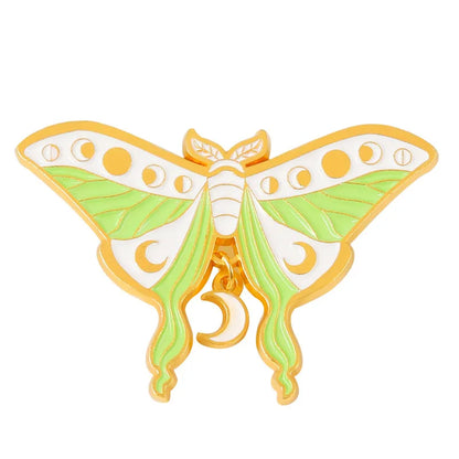 Streetwear Butterfly Alloy Plating Unisex Brooches