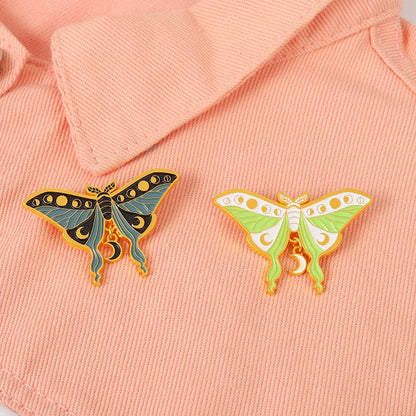 Streetwear Butterfly Alloy Plating Unisex Brooches