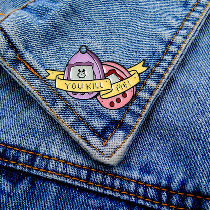 Streetwear Cartoon Character Alloy Enamel Unisex Brooches