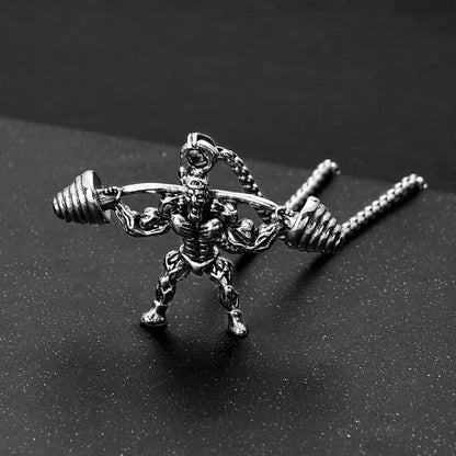 Streetwear Cartoon Character Alloy Titanium Steel Plating Women'S Pendant Necklace