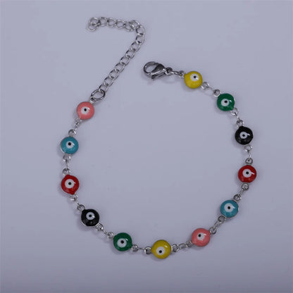 Streetwear Devil's Eye Stainless Steel Bracelets