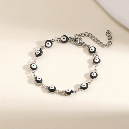 Streetwear Eye Stainless Steel Bracelets