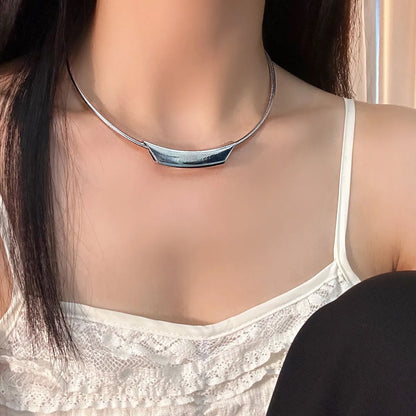 Streetwear Geometric Alloy Women's Choker