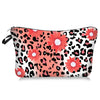 Streetwear Leopard Polyester Square Makeup Bags