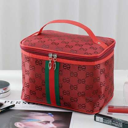 Streetwear Letter Polyester Square Makeup Bags