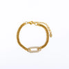 Copper 18K Gold Plated Streetwear Plating Inlay Oval Zircon Bracelets Earrings Necklace