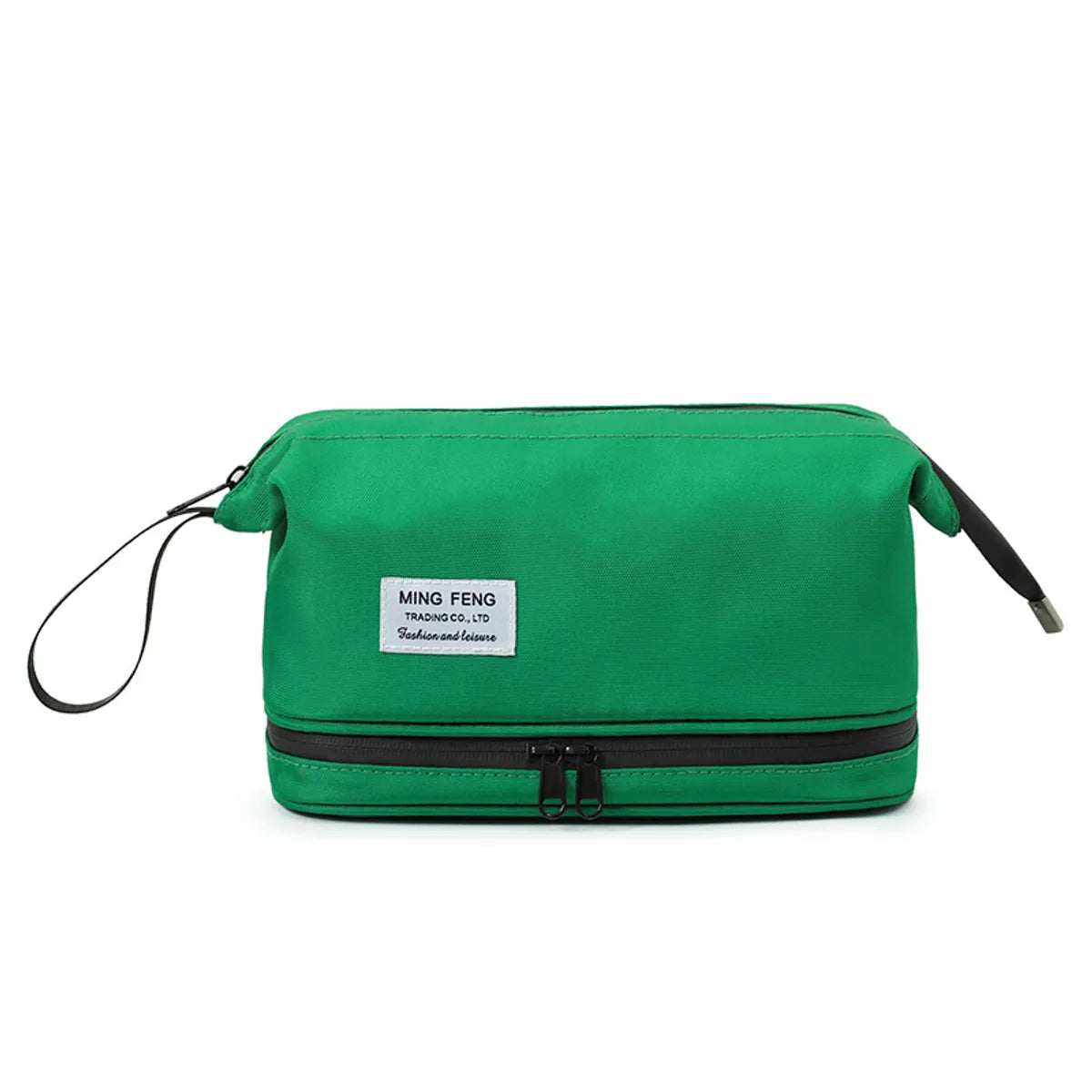 Streetwear Solid Color Nylon Square Makeup Bags