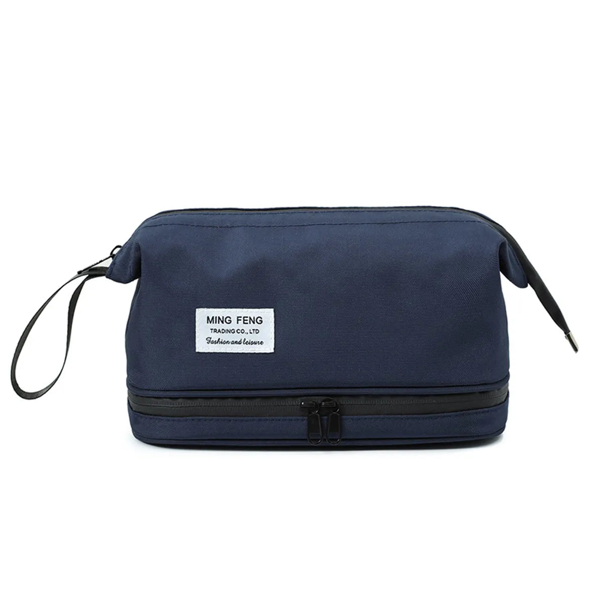 Streetwear Solid Color Nylon Square Makeup Bags