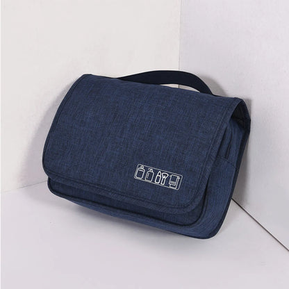 Streetwear Solid Color Polyester Square Makeup Bags