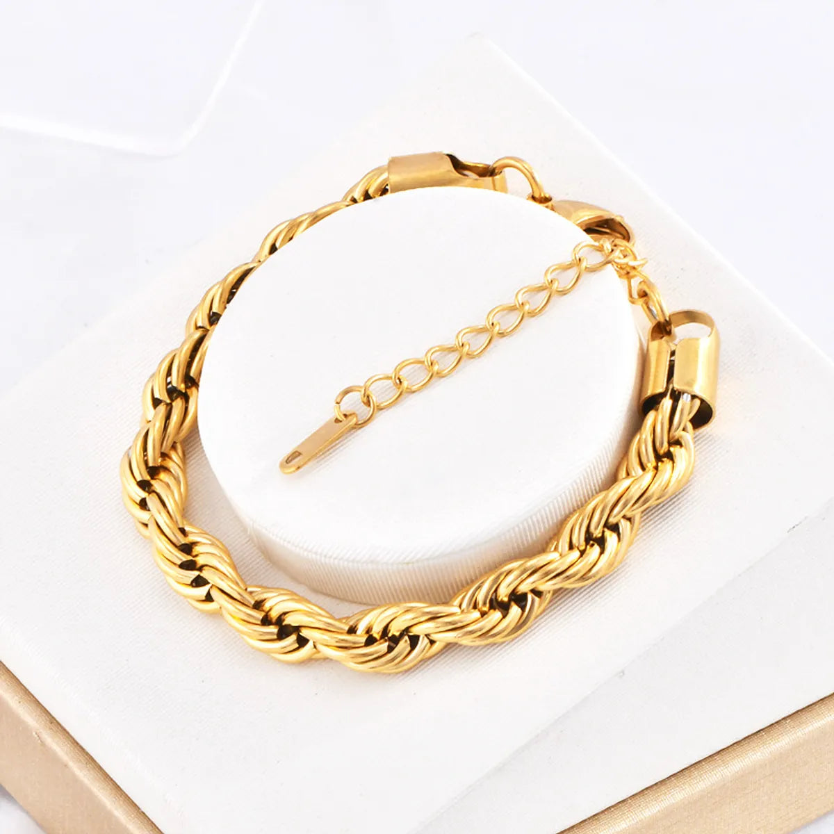 Streetwear Waves Titanium Steel Plating Bracelets