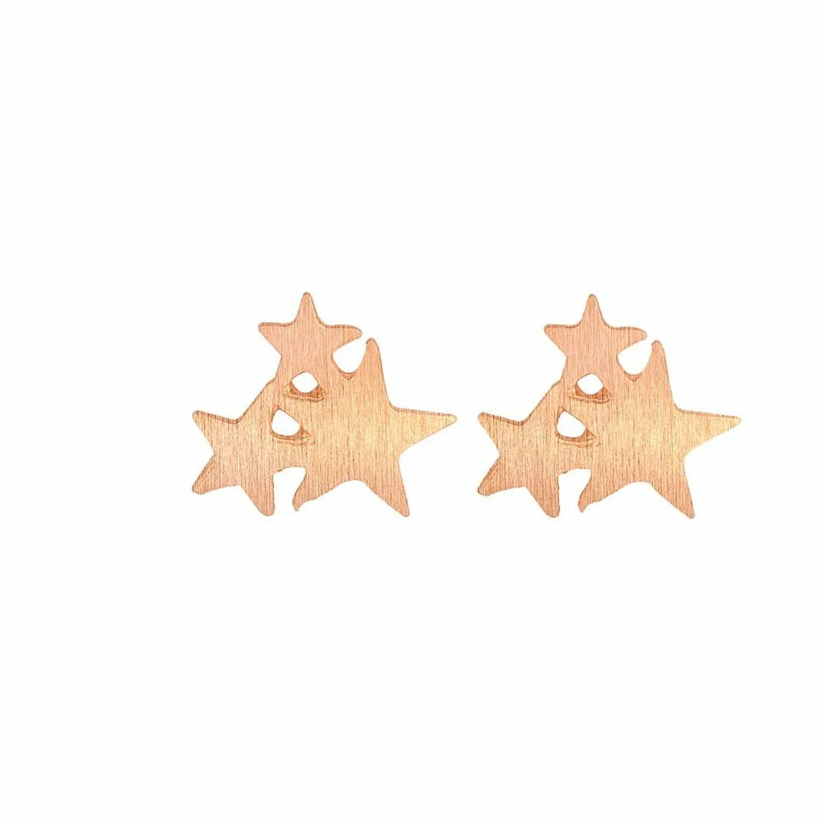 Stylish And Simple Three-pointed Star Stud Earrings Nhcu146672