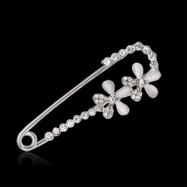 Korean Style Flower Alloy Plating Women'S Brooches