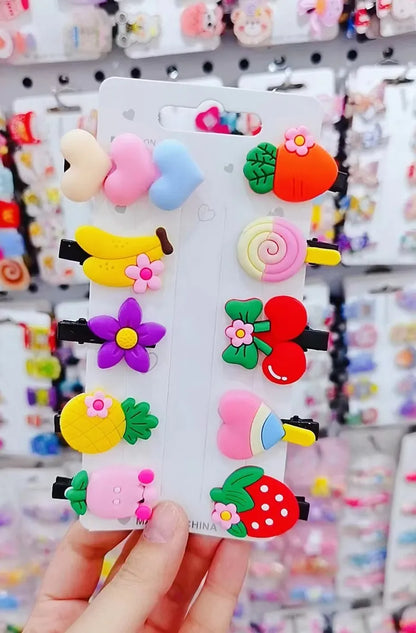 Super Cute Cream Ice Cream Children'S Hairpin