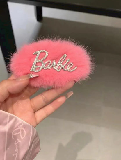 Sweet  Plush Hair Clip