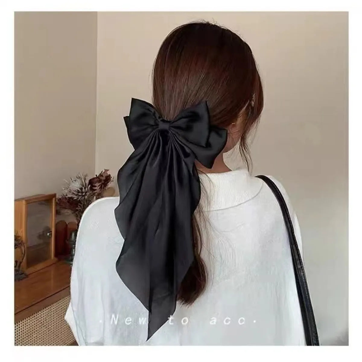 Women'S Sweet Bow Knot Brocade Hair Clip