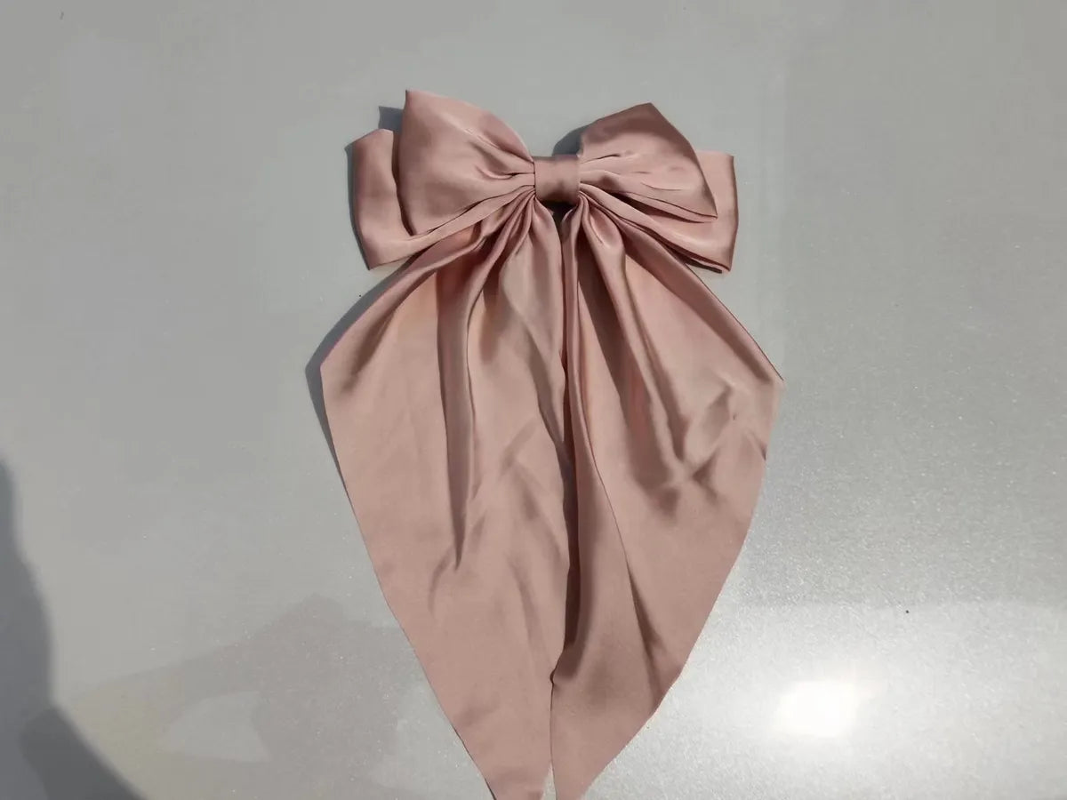 Women'S Sweet Bow Knot Brocade Hair Clip