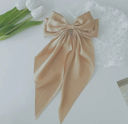 Women'S Sweet Bow Knot Cloth Hair Clip