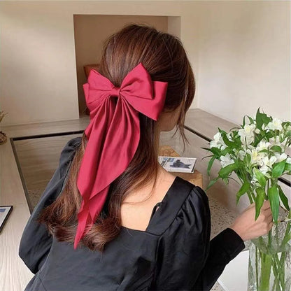 Women'S Sweet Bow Knot Cloth Hair Clip