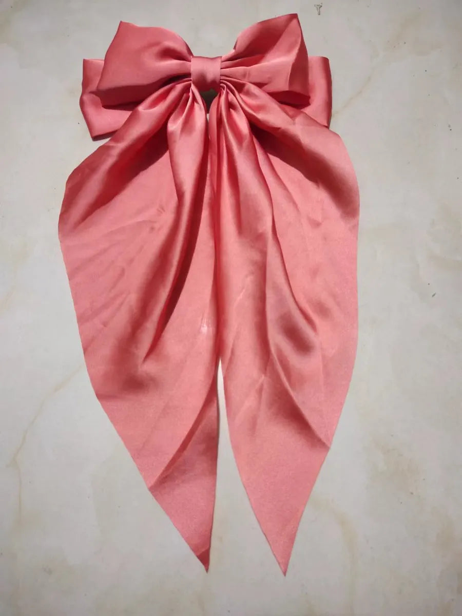 Women'S Sweet Bow Knot Cloth Hair Clip