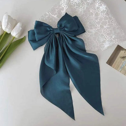 Women'S Sweet Bow Knot Cloth Hair Clip