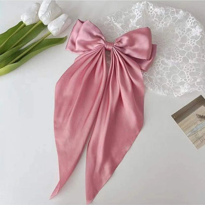 Women'S Sweet Bow Knot Cloth Hair Clip