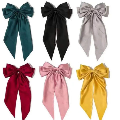 Women'S Sweet Bow Knot Cloth Hair Clip