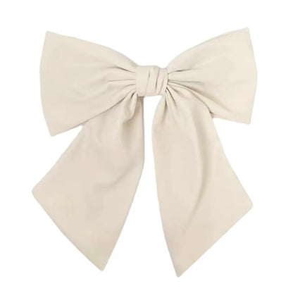 Sweet Bow Knot Cloth Hair Clip