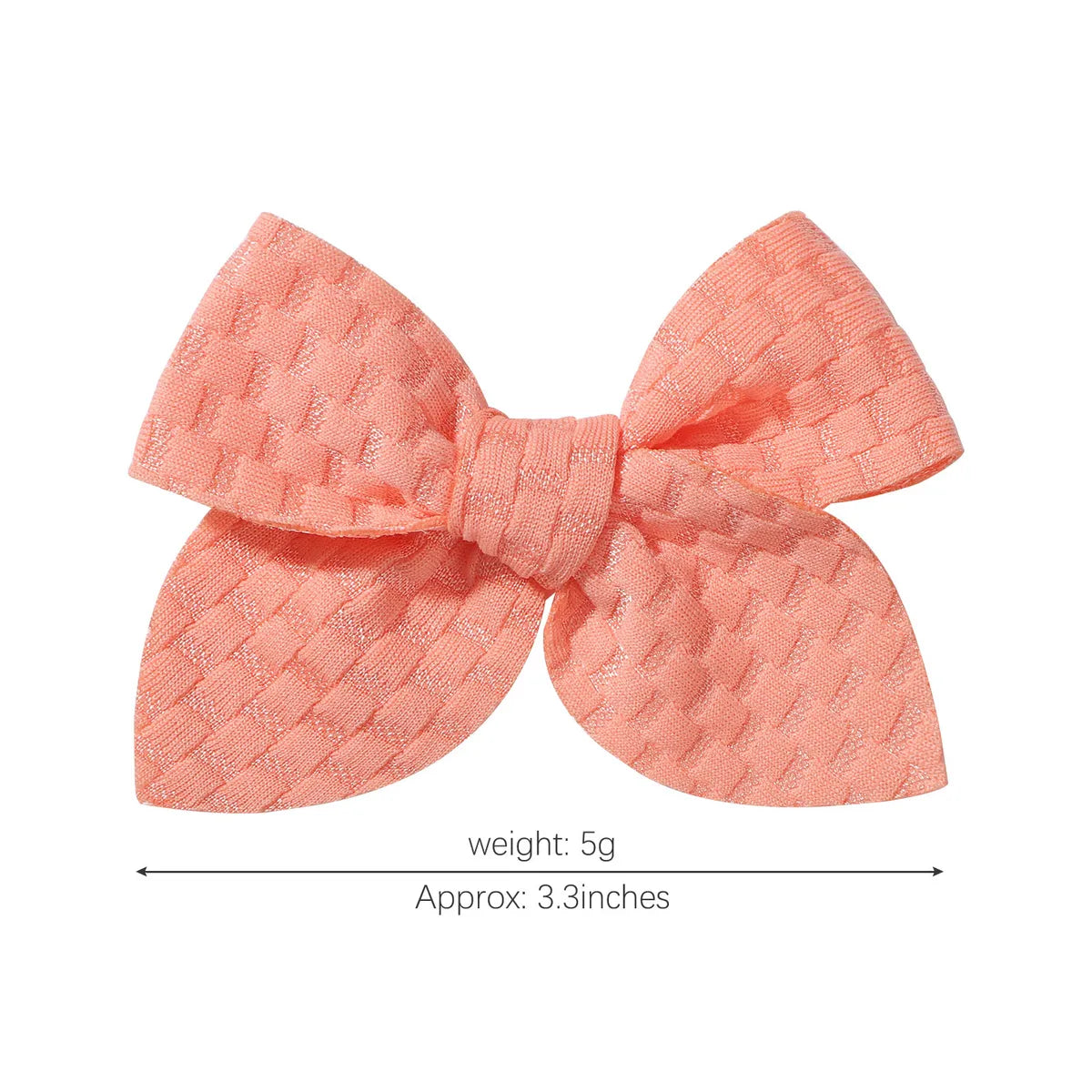 Sweet Bow Knot Cloth Pleated Hair Clip