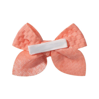 Sweet Bow Knot Cloth Pleated Hair Clip