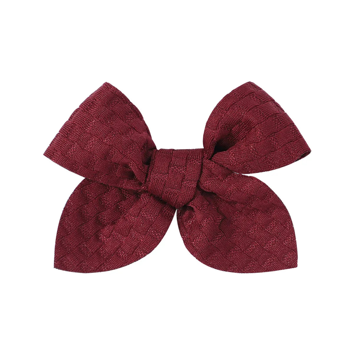 Sweet Bow Knot Cloth Pleated Hair Clip