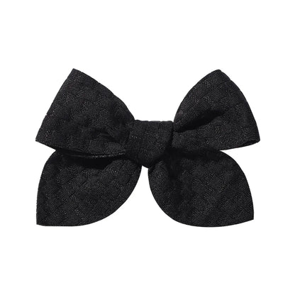 Sweet Bow Knot Cloth Pleated Hair Clip