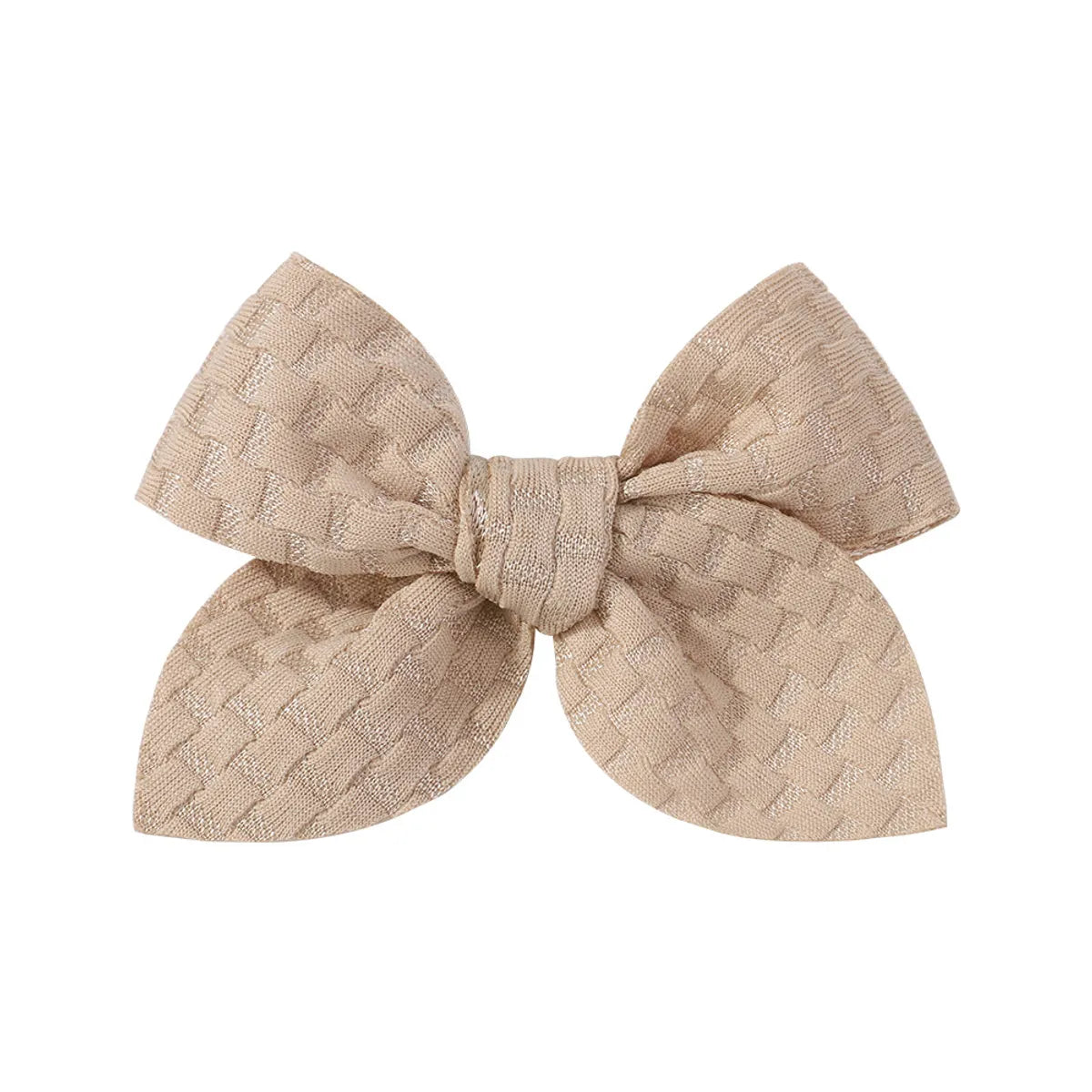 Sweet Bow Knot Cloth Pleated Hair Clip