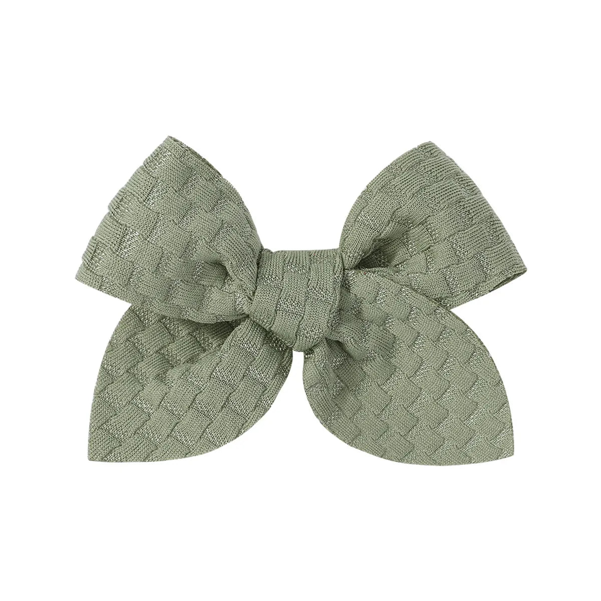 Sweet Bow Knot Cloth Pleated Hair Clip