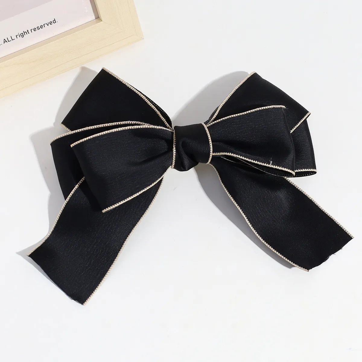 Sweet Bow Knot Polyester Hair Clip