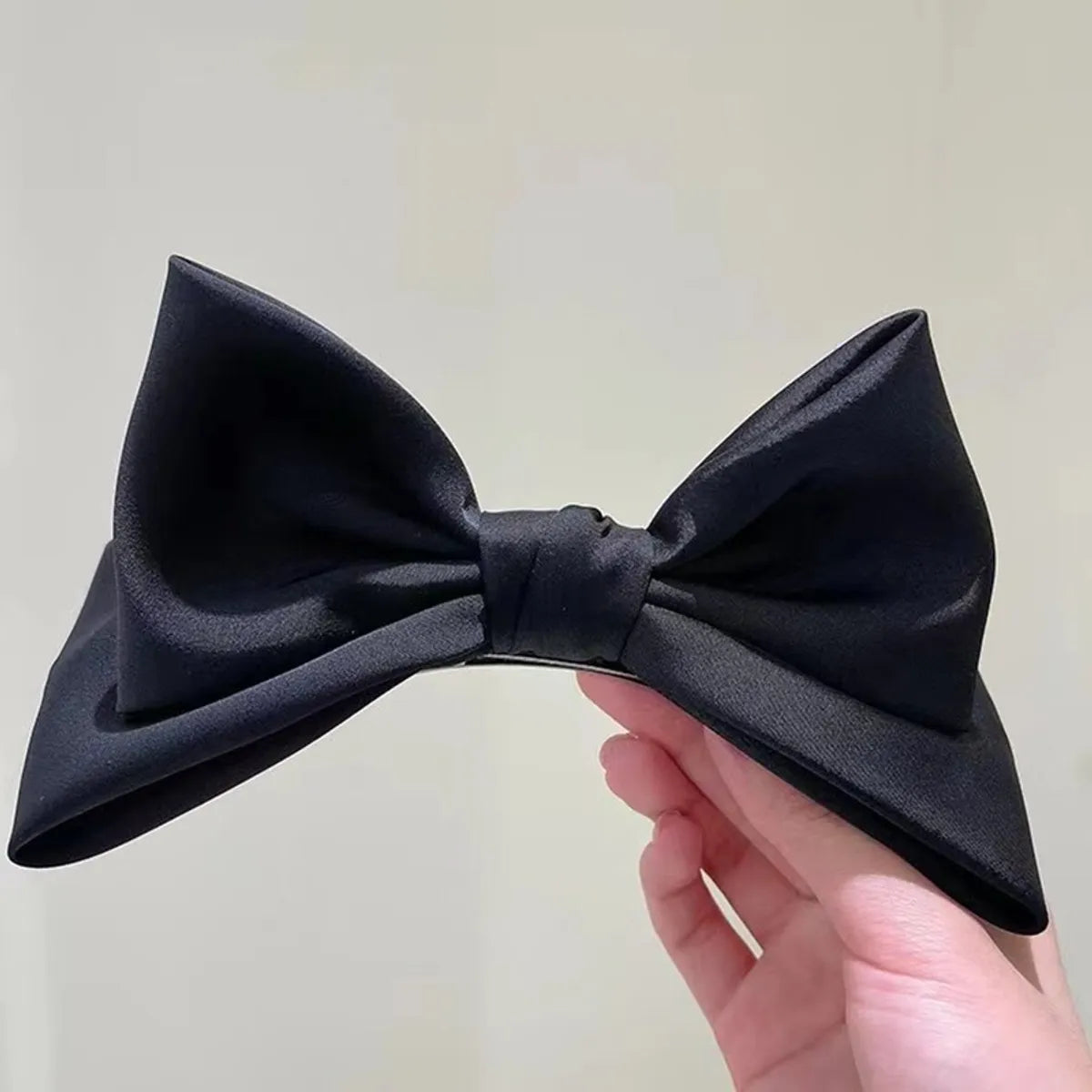 Sweet Bow Knot Satin Hair Clip