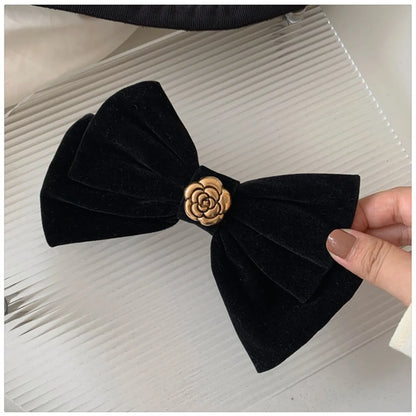 Sweet Bow Knot Satin Hair Clip