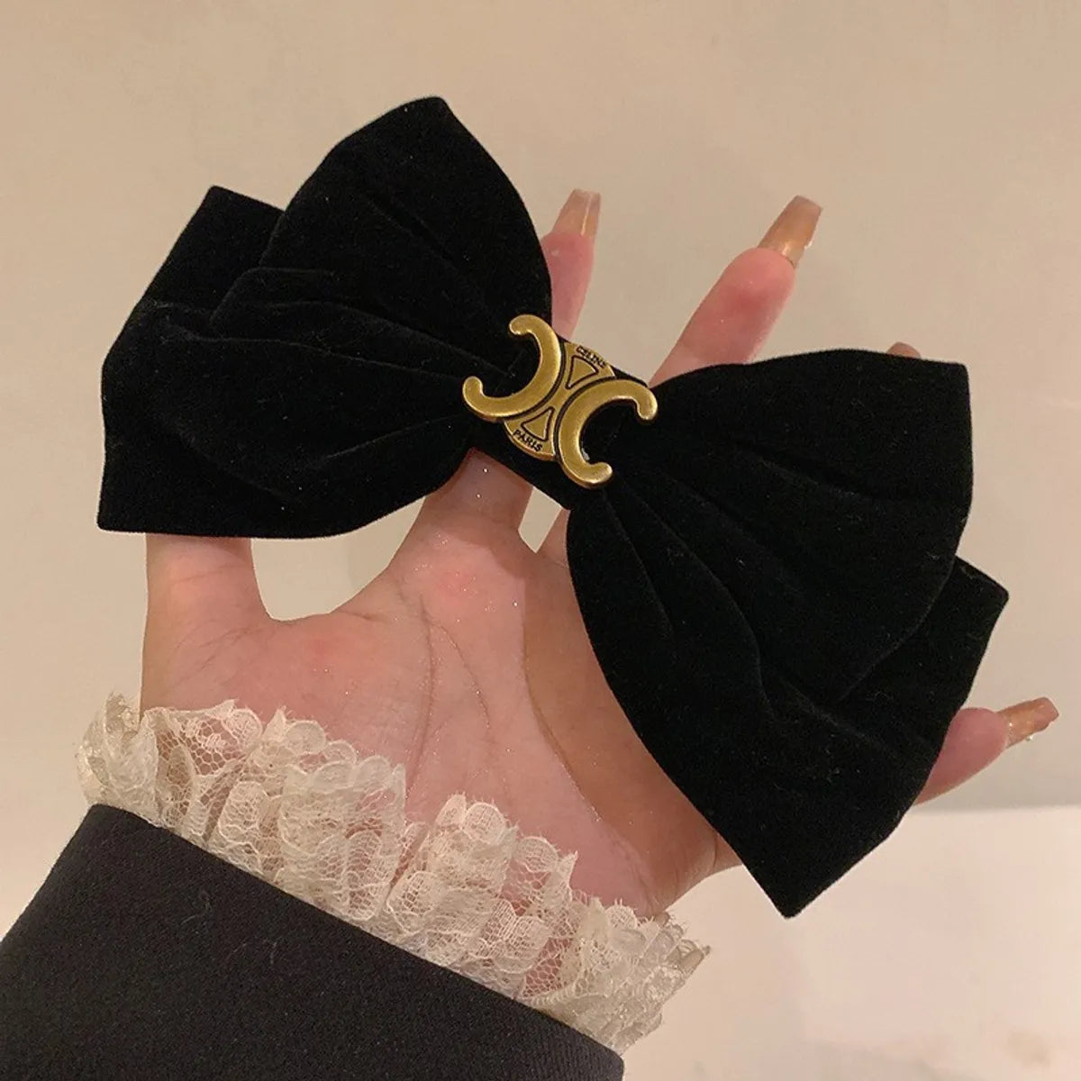 Sweet Bow Knot Satin Hair Clip