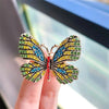 Sweet Butterfly Alloy Artificial Pearls Women'S Brooches