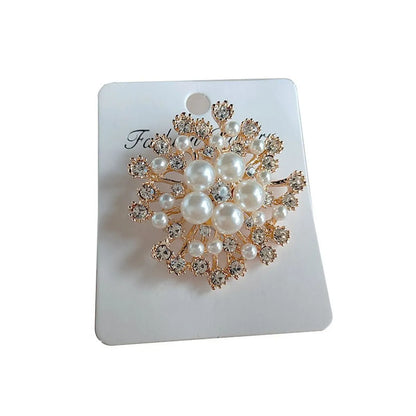 Sweet Butterfly Alloy Artificial Pearls Women'S Brooches