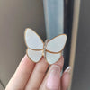 Sweet Butterfly Alloy Artificial Pearls Women'S Brooches