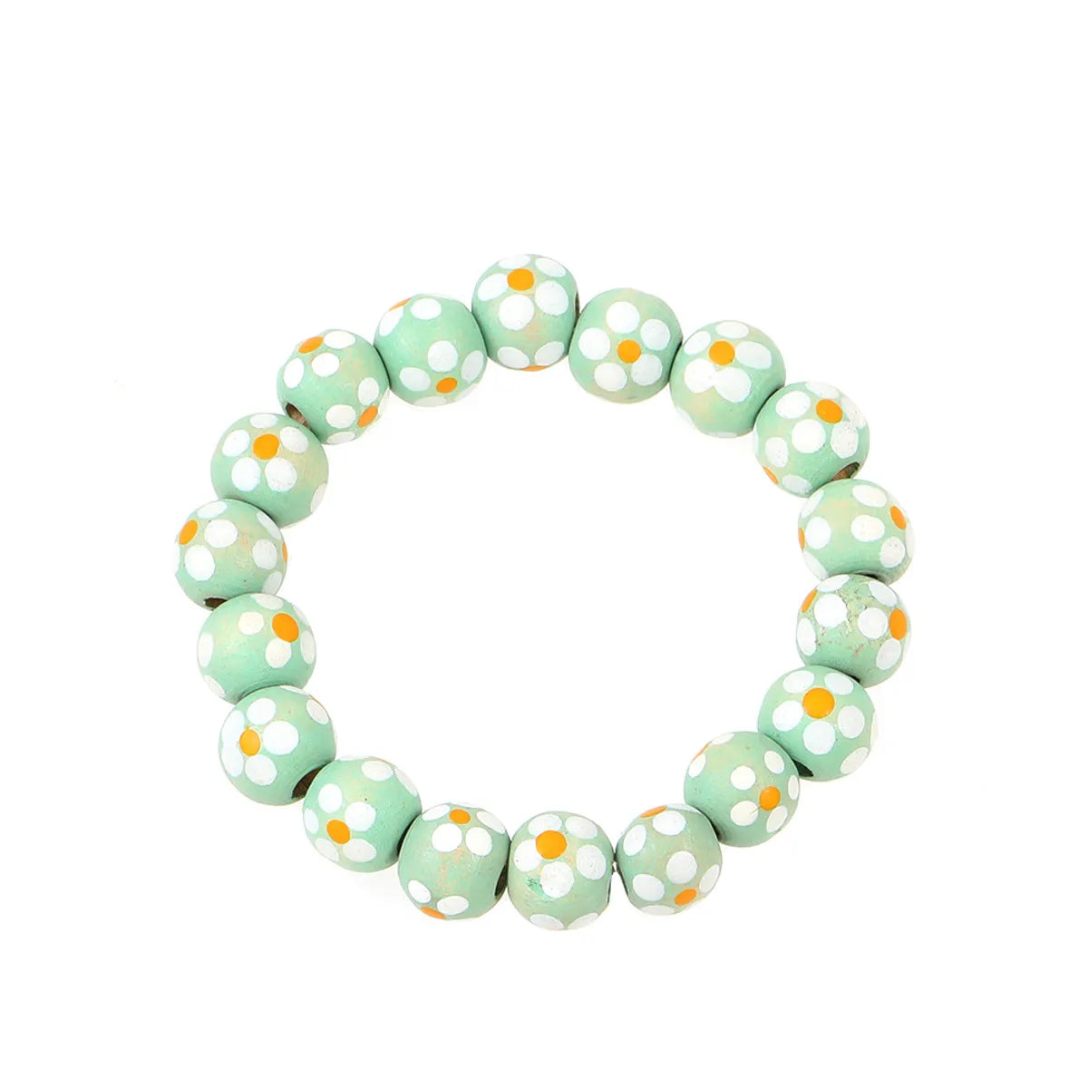 Sweet Butterfly Alloy Beaded Women'S Bracelets