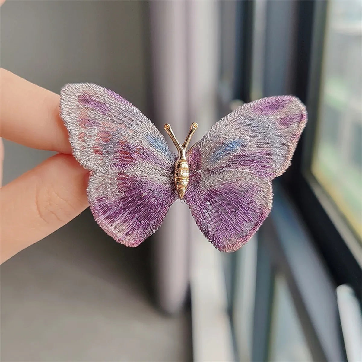 Sweet Butterfly Alloy Plating Women'S Brooches