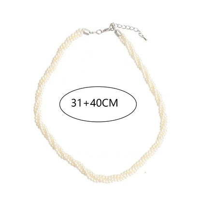 Sweet Circle Alloy Wholesale Layered Necklaces